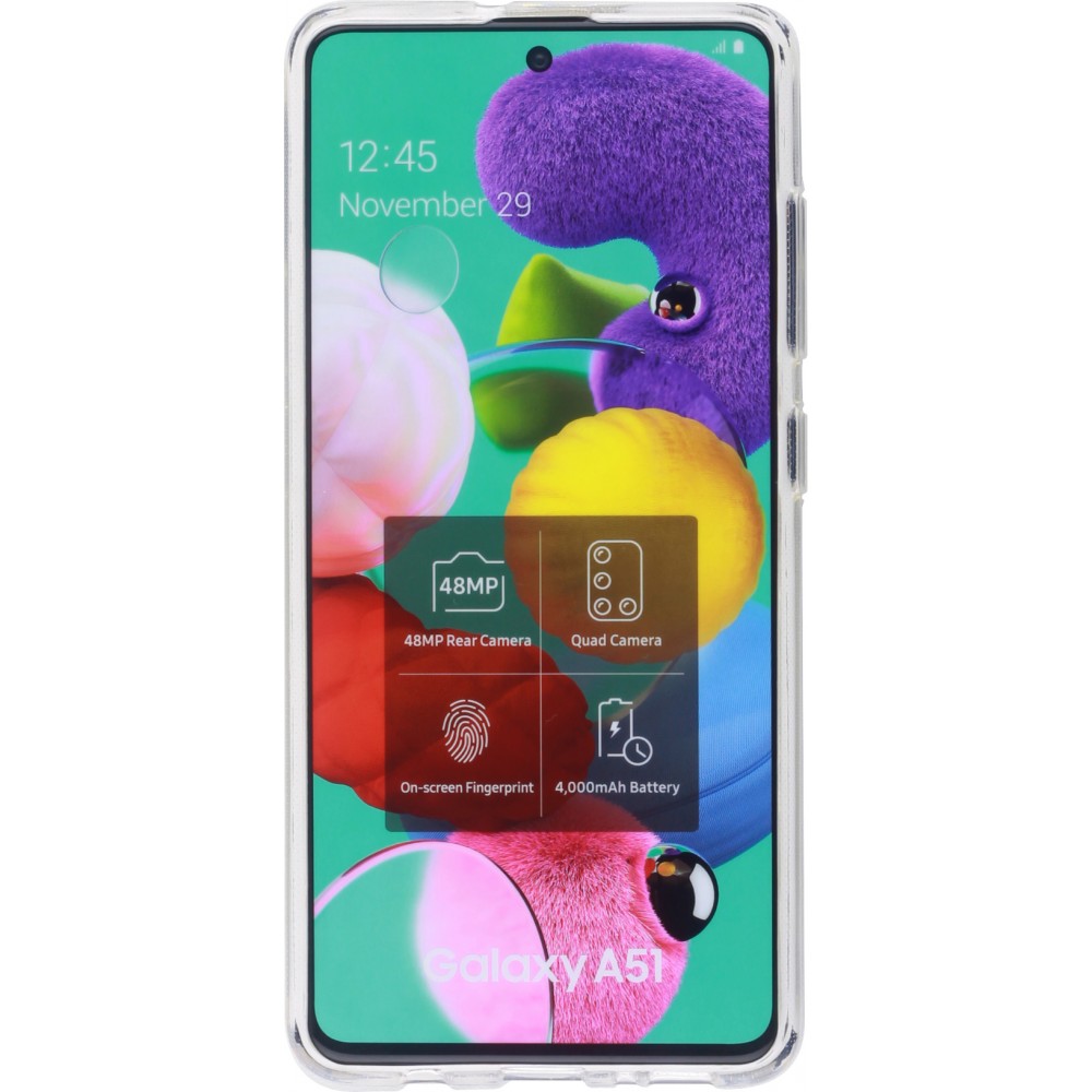 Coque Samsung Galaxy A50 - Gel transparent Silicone Super Clear flexible