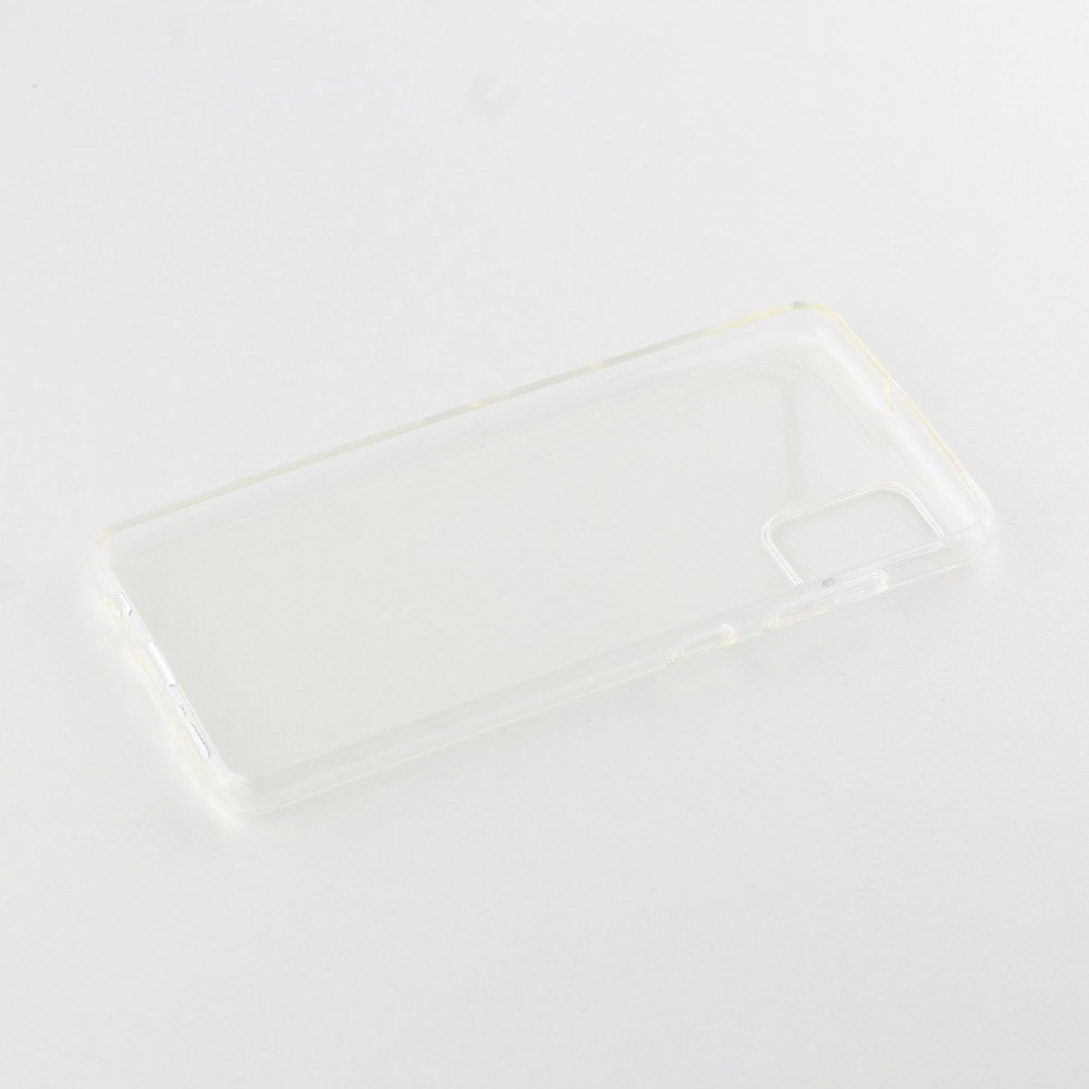Hülle Samsung Galaxy A51 - Gummi Transparent Silikon Gel Simple Super Clear flexibel