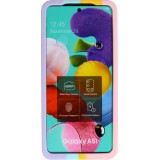 Coque Samsung Galaxy A52 - Silicone jeu éclate bulles anti-stress arc-en-ciel