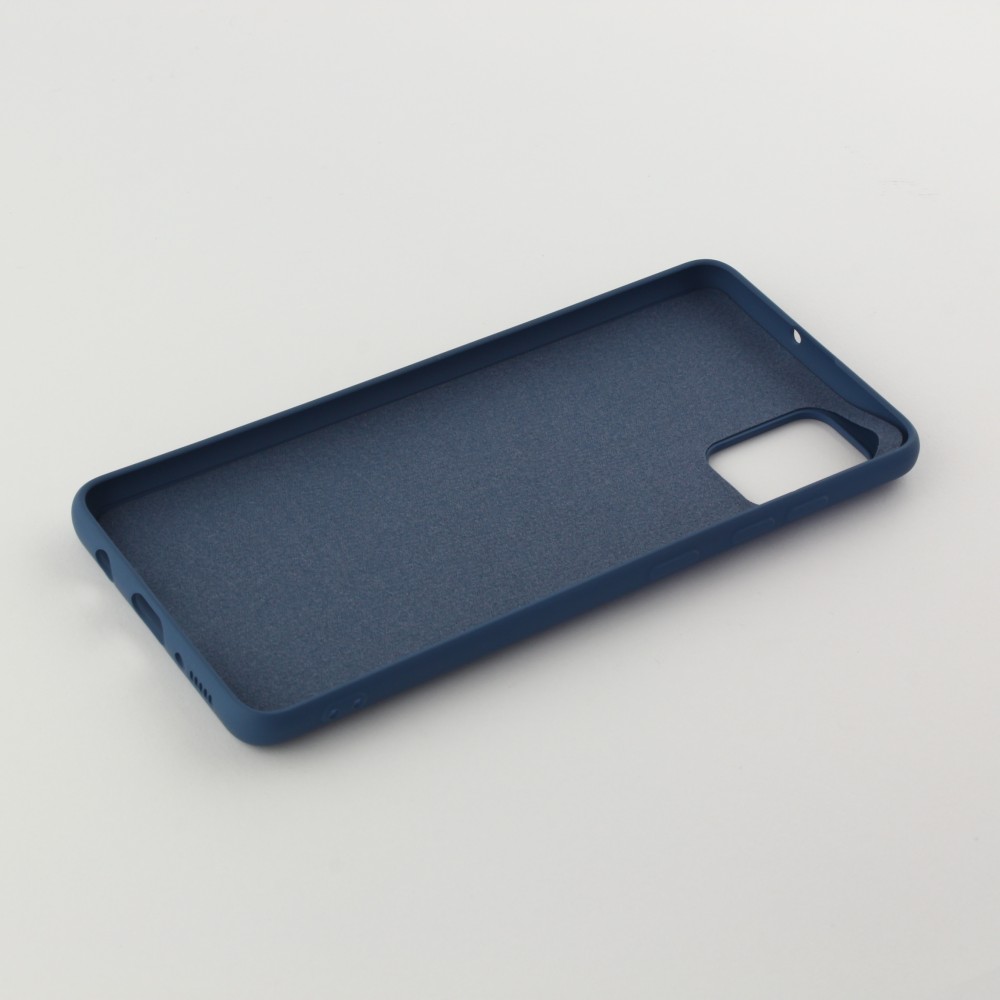 Coque Samsung Galaxy A52 - Soft Touch - Bleu foncé