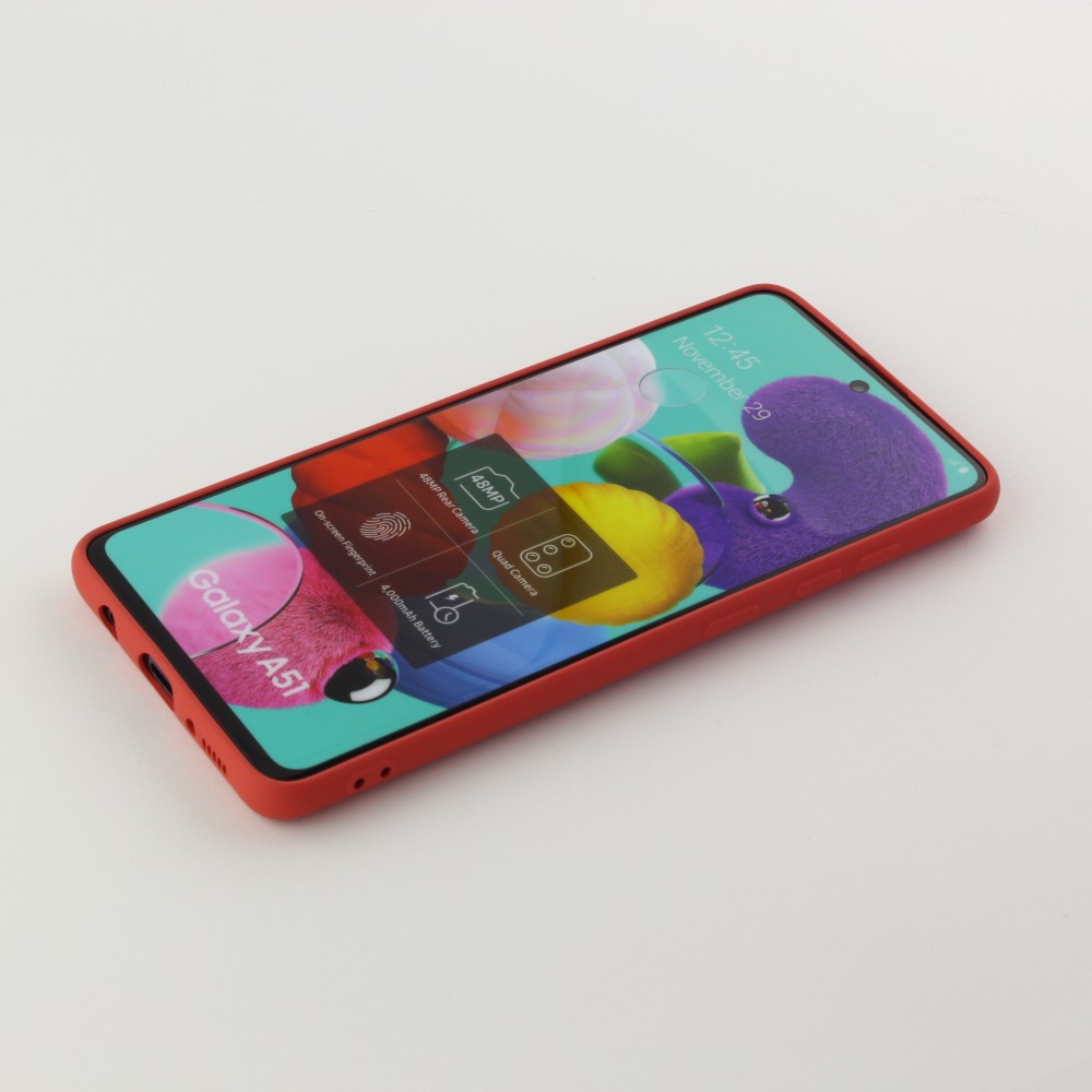 Hülle Samsung Galaxy A52 - Soft Touch Granatapfel