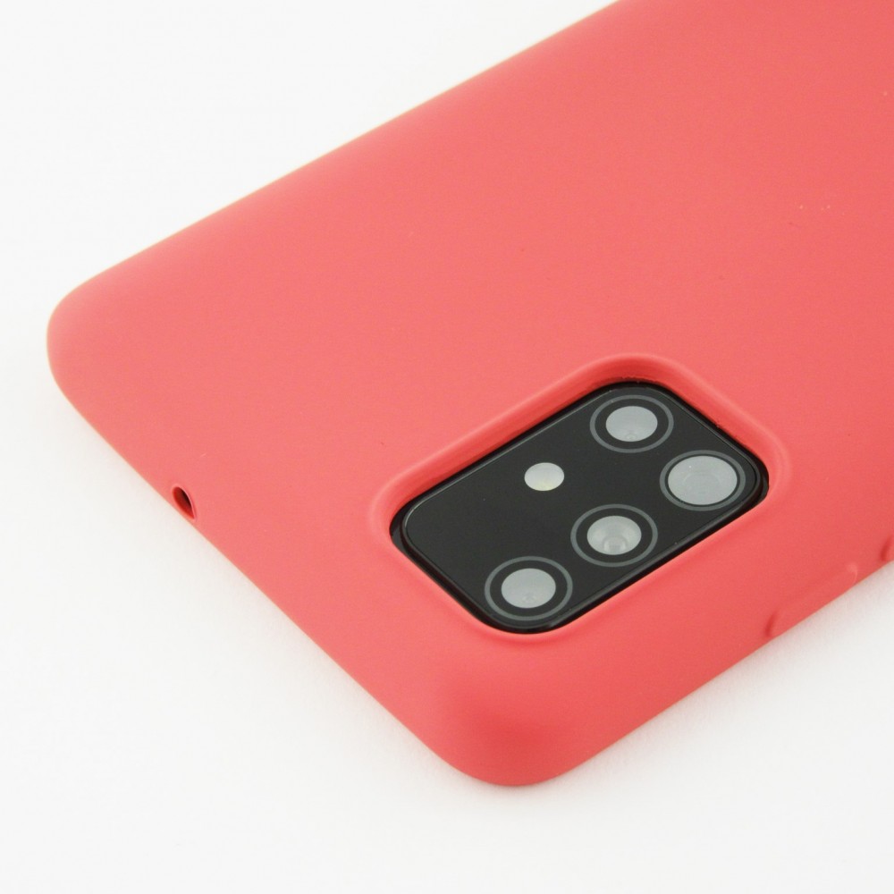 Hülle Samsung Galaxy A52 - Soft Touch Granatapfel