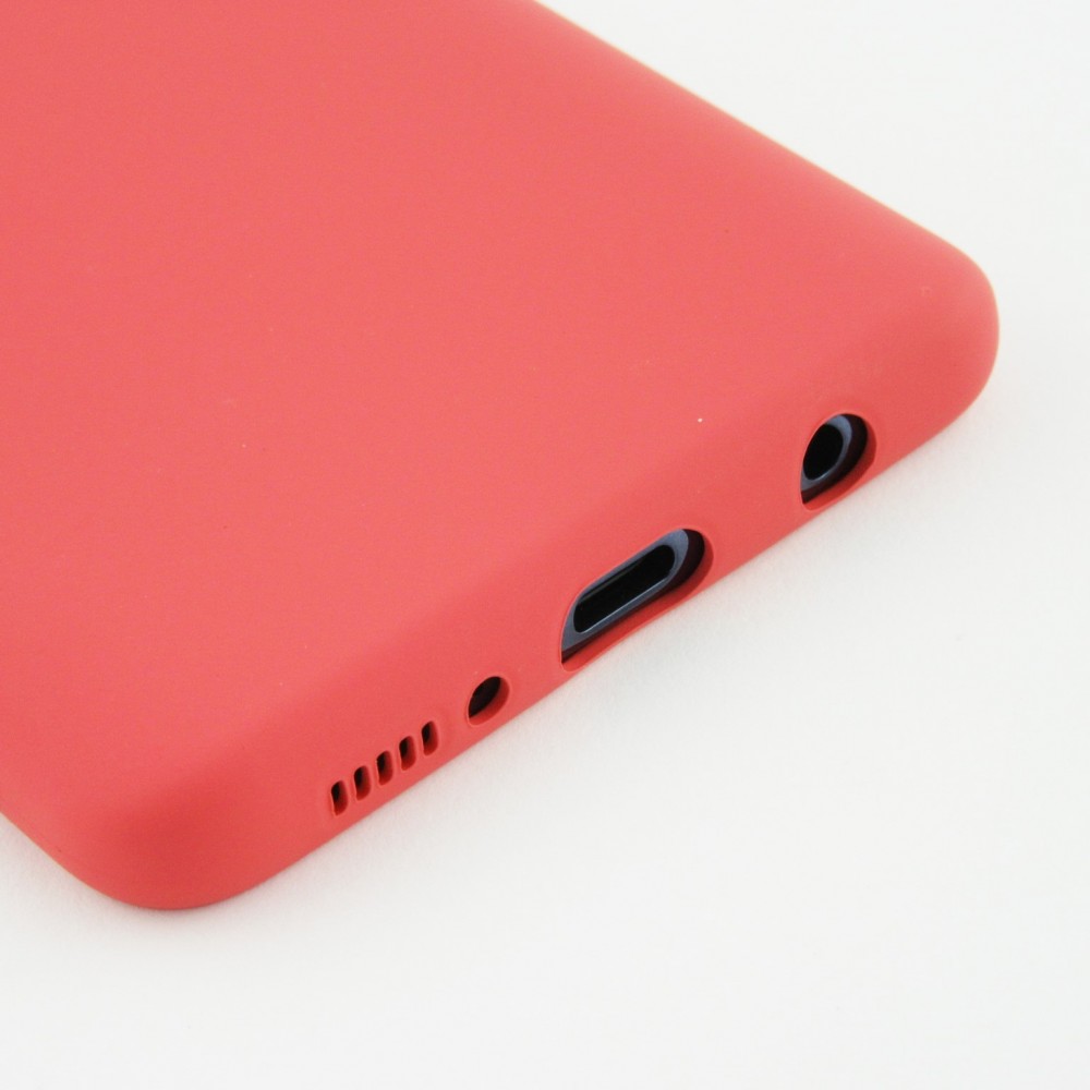 Hülle Samsung Galaxy A52 - Soft Touch Granatapfel