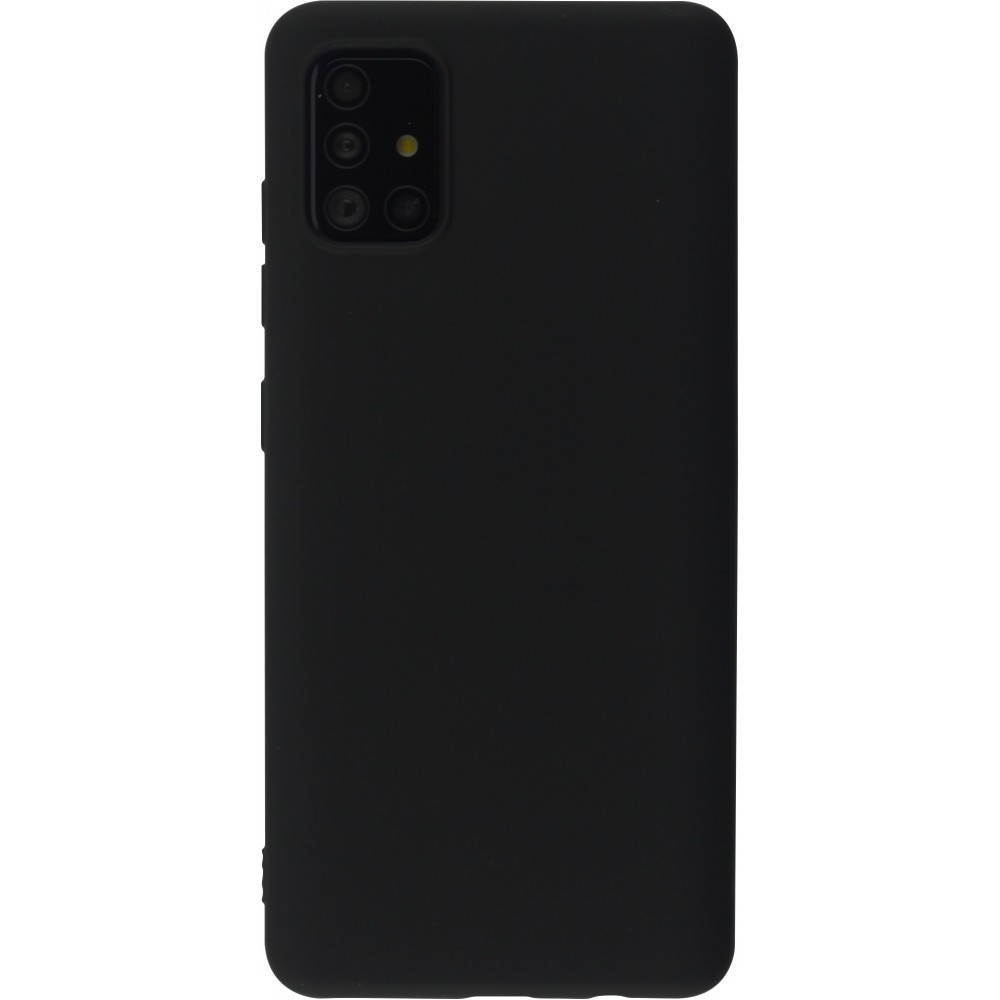 Coque Samsung Galaxy A52 - Soft Touch - Noir