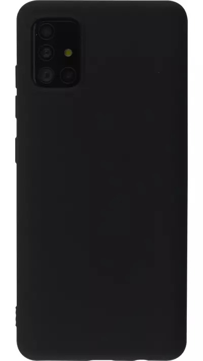 Coque Samsung Galaxy A52 - Soft Touch - Noir