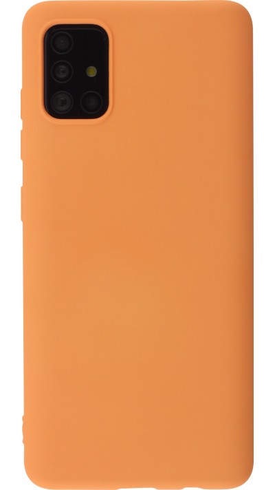 Coque Samsung Galaxy A52 - Soft Touch - Orange