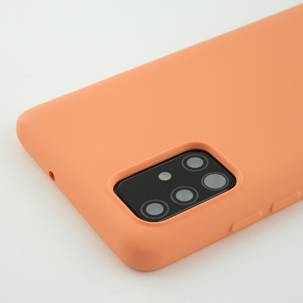 Coque Samsung Galaxy A51 - Soft Touch - Orange