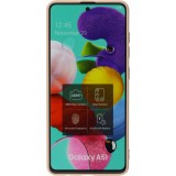 Hülle Samsung Galaxy A51 - Soft Touch blass- Rosa