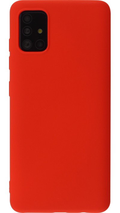 Coque Samsung Galaxy A51 - Soft Touch - Rouge