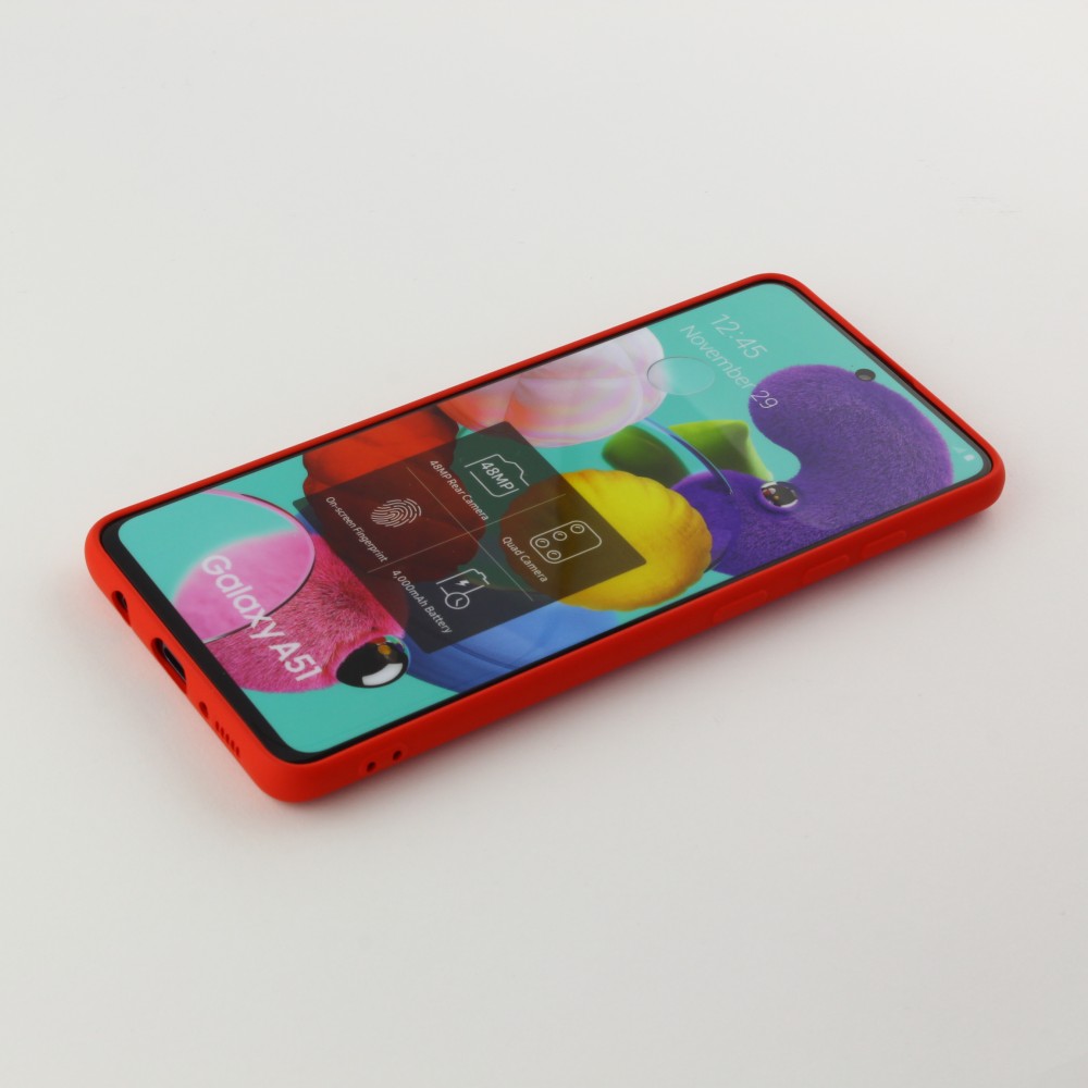 Coque Samsung Galaxy A52 - Soft Touch - Rouge