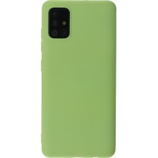 Coque Samsung Galaxy A52 - Soft Touch vert clair