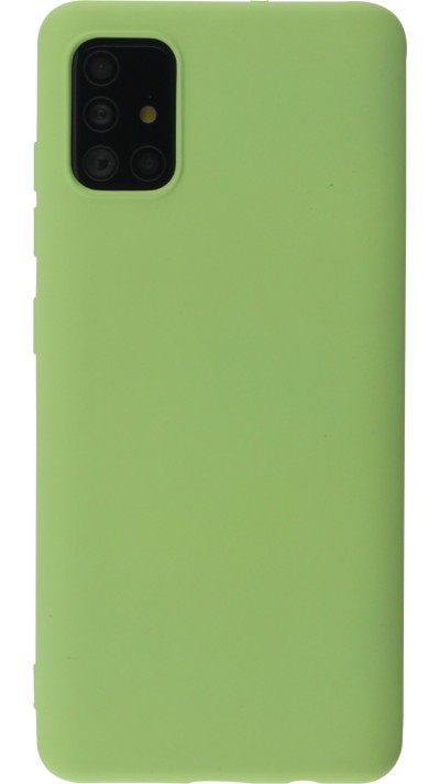 Coque Samsung Galaxy A52 - Soft Touch vert clair