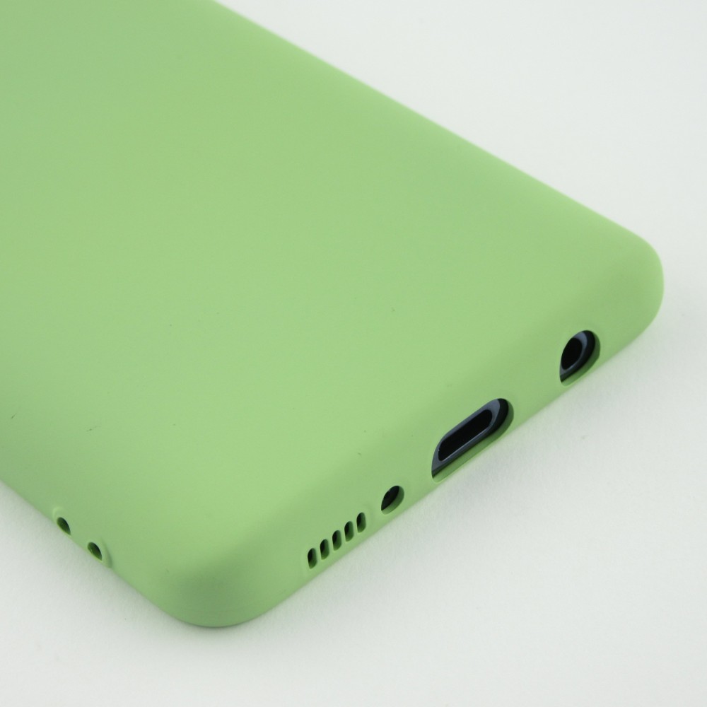 Coque Samsung Galaxy A52 - Soft Touch vert clair