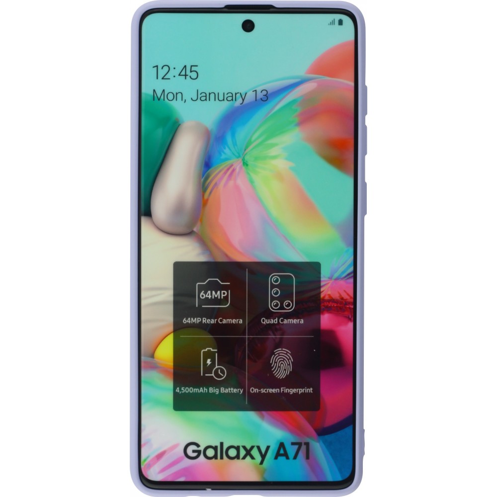 Coque Samsung Galaxy A52 - Soft Touch - Violet