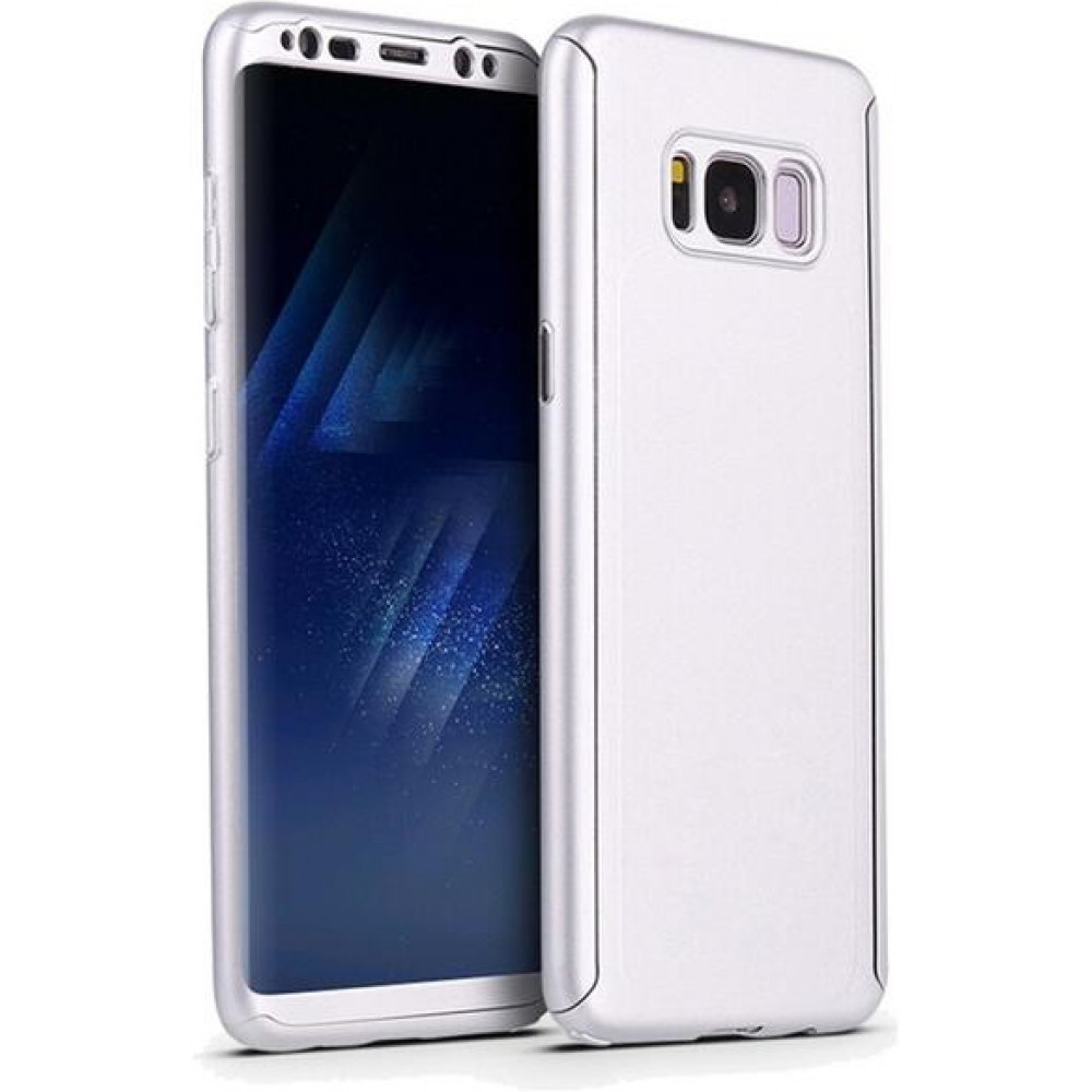 Hülle Samsung Galaxy S10+ - 360° Full Body - Silber