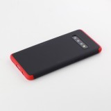 Coque Samsung Galaxy S10 - 360° Full Body noir - Rouge