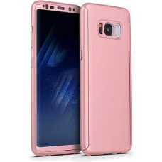 Hülle Samsung Galaxy S10 - 360° Full Body gold - Rosa