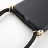 Hülle Samsung Galaxy S10 - Bio Eco-Friendly Vegan mit Handykette Necklace - Schwarz