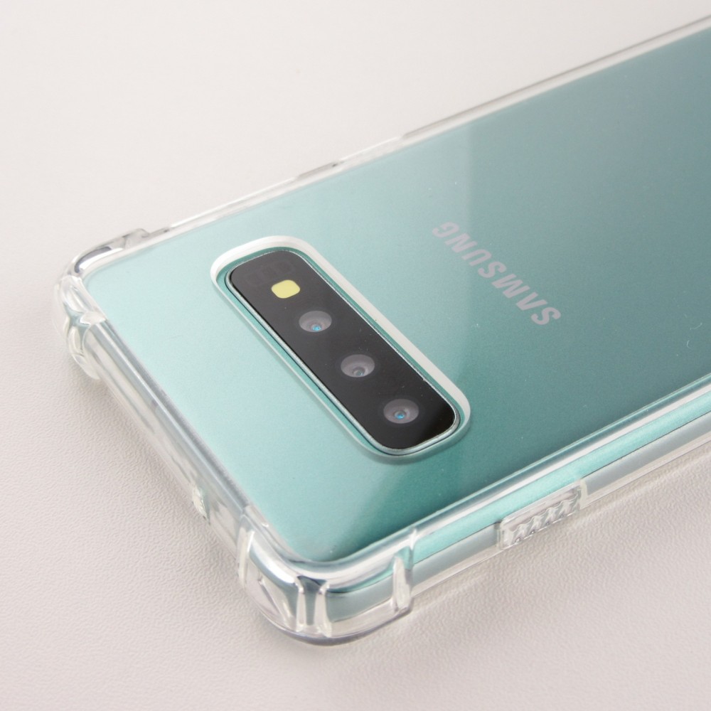 Hülle Samsung Galaxy S10 - Bumper Glass - Transparent