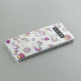 Coque Samsung Galaxy S10e - Clear Licorne fête