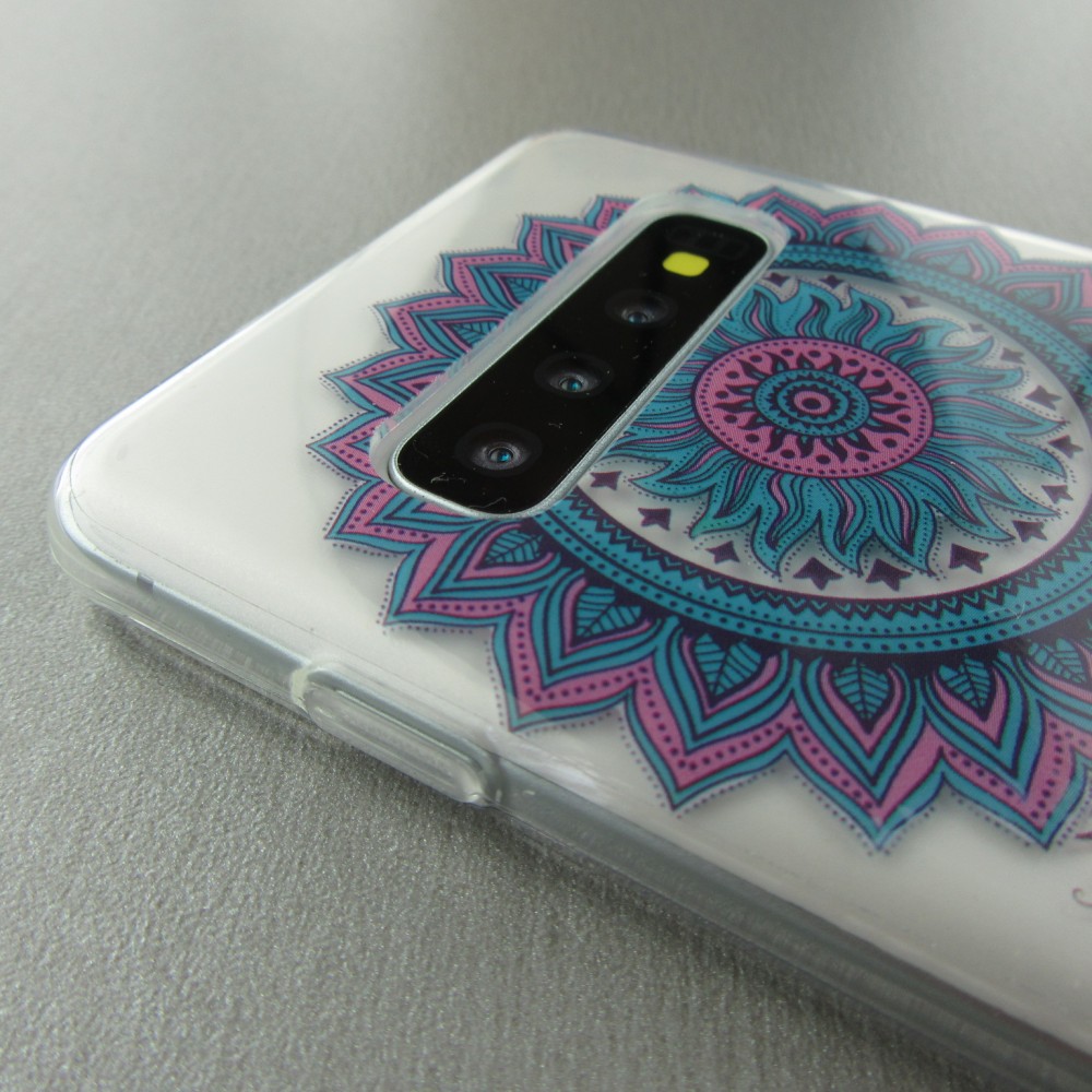 Hülle Samsung Galaxy S10 - Gel Dreamcatcher Gefieder