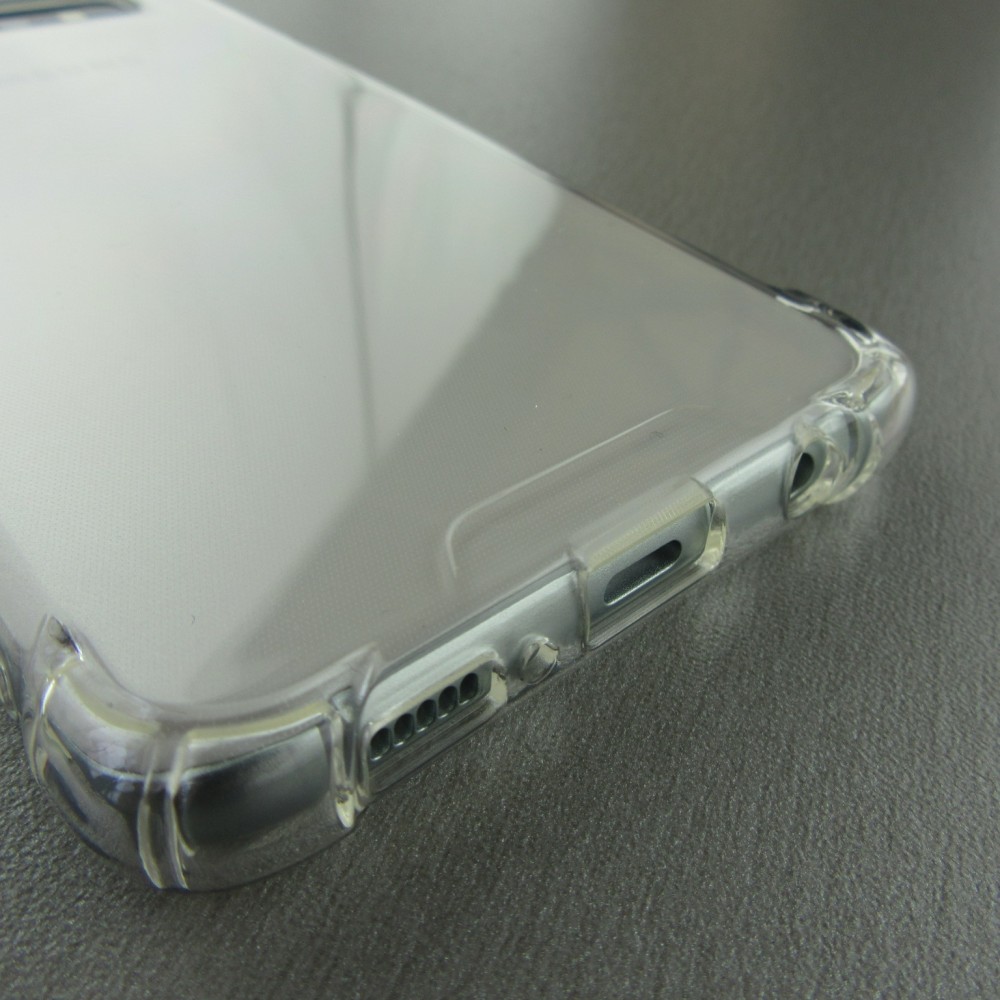 Hülle Samsung Galaxy S10 - Gummi Transparent Gel Bumper mit extra Schutz für Ecken Antischock