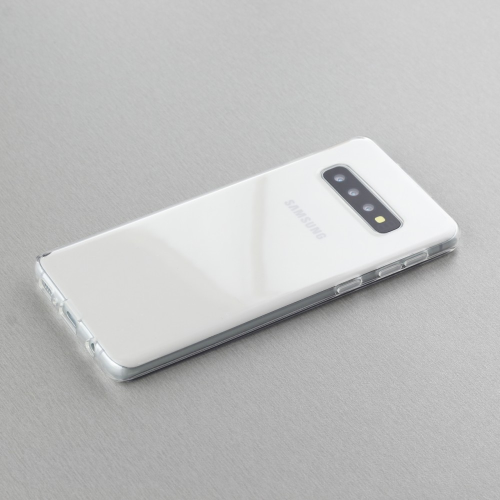 Coque Samsung Galaxy S10+ - Gel transparent Silicone Super Clear flexible