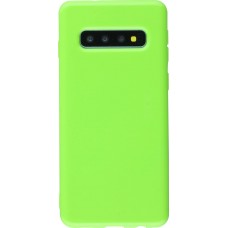 Coque Samsung Galaxy S10+ - Gel - Vert