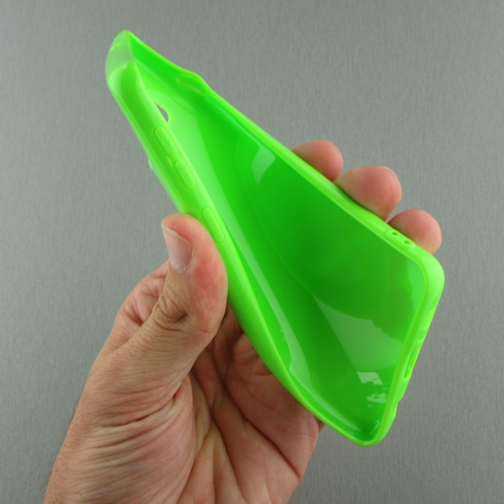 Hülle Samsung Galaxy S10+ - Gummi grün