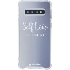 Coque Samsung Galaxy S10 - Miroir Self Love