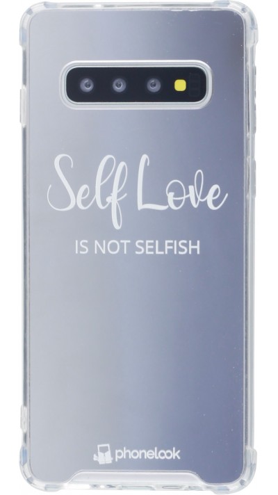 Hülle Samsung Galaxy S10 - Spiegel Self Love