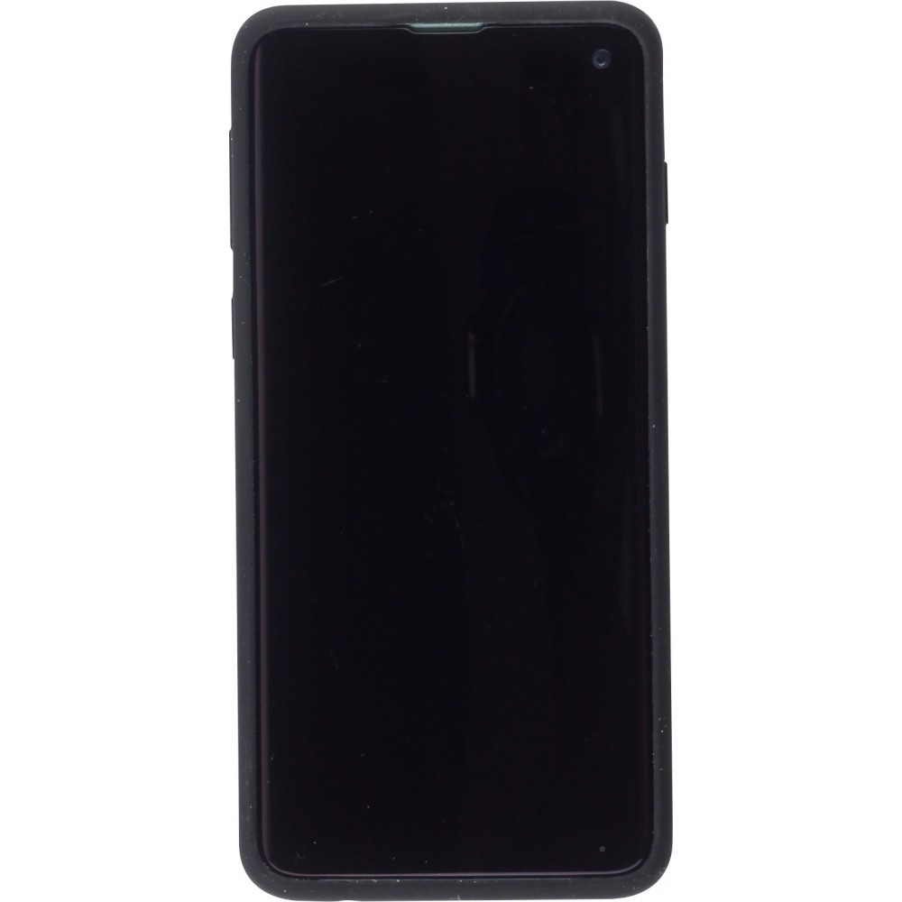 Coque Samsung Galaxy S10 - Silicone Mat - Noir