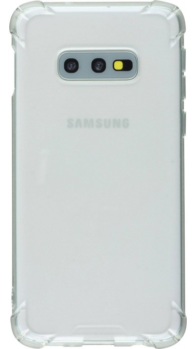 Coque Samsung Galaxy S10e - Gel Transparent Silicone Bumper anti-choc avec protections pour coins