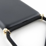 Hülle Samsung Galaxy S20+ - Bio Eco-Friendly Vegan mit Handykette Necklace - Schwarz