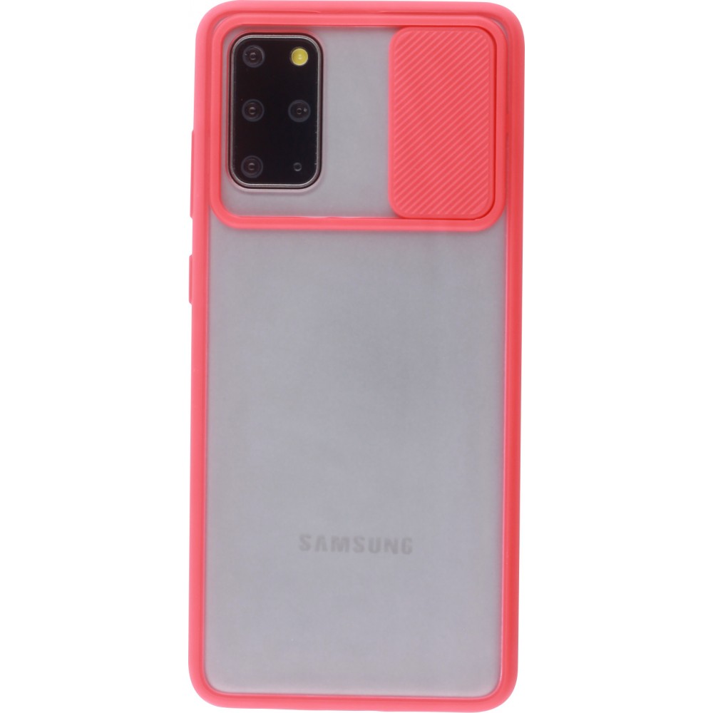 Coque Samsung Galaxy S20+ - Caméra Clapet Blur - Rouge