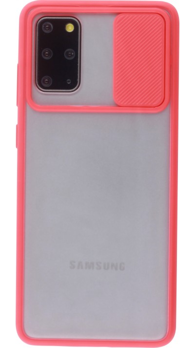 Coque Samsung Galaxy S20+ - Caméra Clapet Blur - Rouge