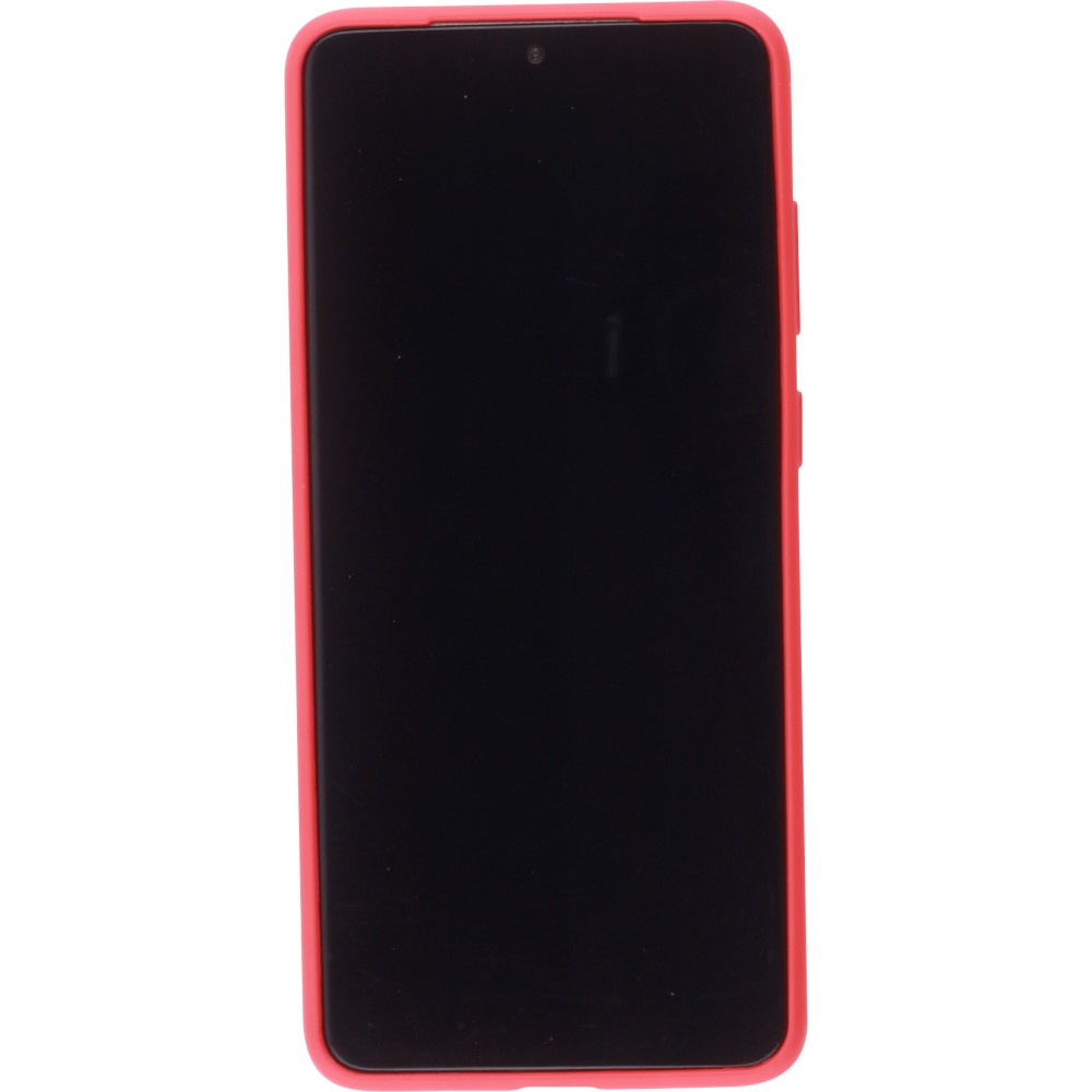 Coque Samsung Galaxy S20+ - Caméra Clapet Blur - Rouge