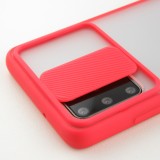 Coque Samsung Galaxy S20+ - Caméra Clapet Blur - Rouge