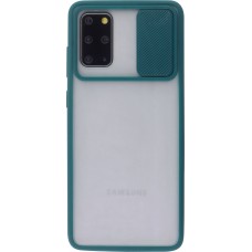 Hülle Samsung Galaxy S20+ - Kamera Klappe Blur grün