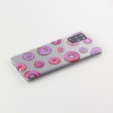 Coque Samsung Galaxy S20 - Clear Donuts - Rose