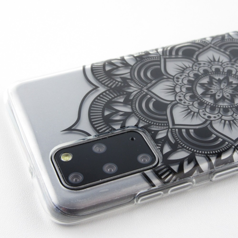 Coque Samsung Galaxy S20+ - Clear Oriental Mandala