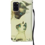 Coque Samsung Galaxy S20+ - Flip Baby Siamois