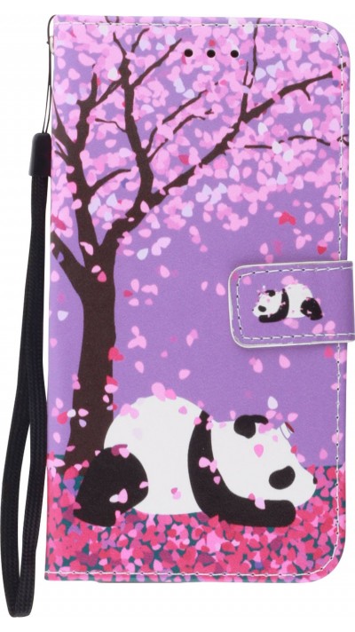 Coque Samsung Galaxy S20 - Flip Panda Cerisier