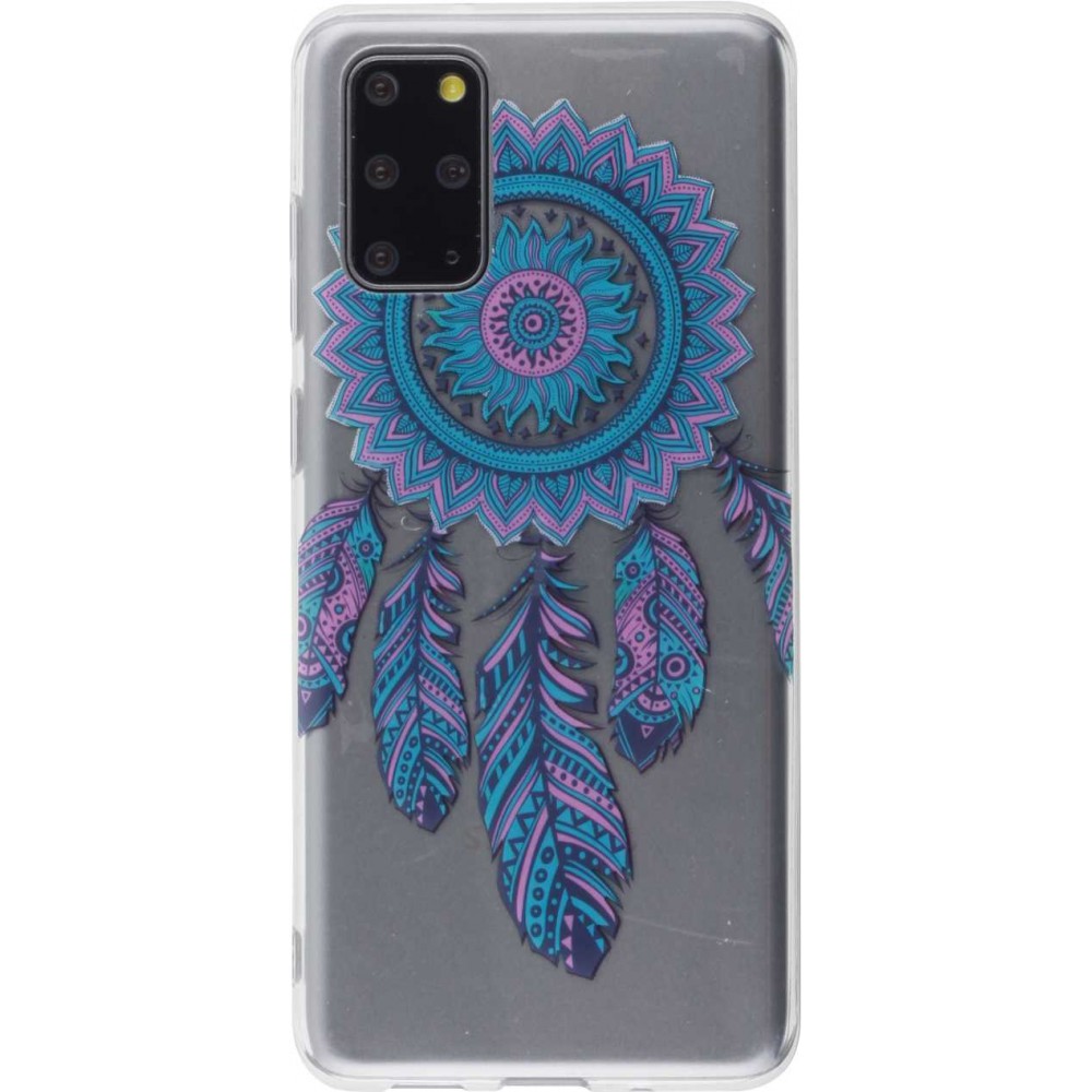 Coque Samsung Galaxy S20+ - Gel Dreamcatcher plumes