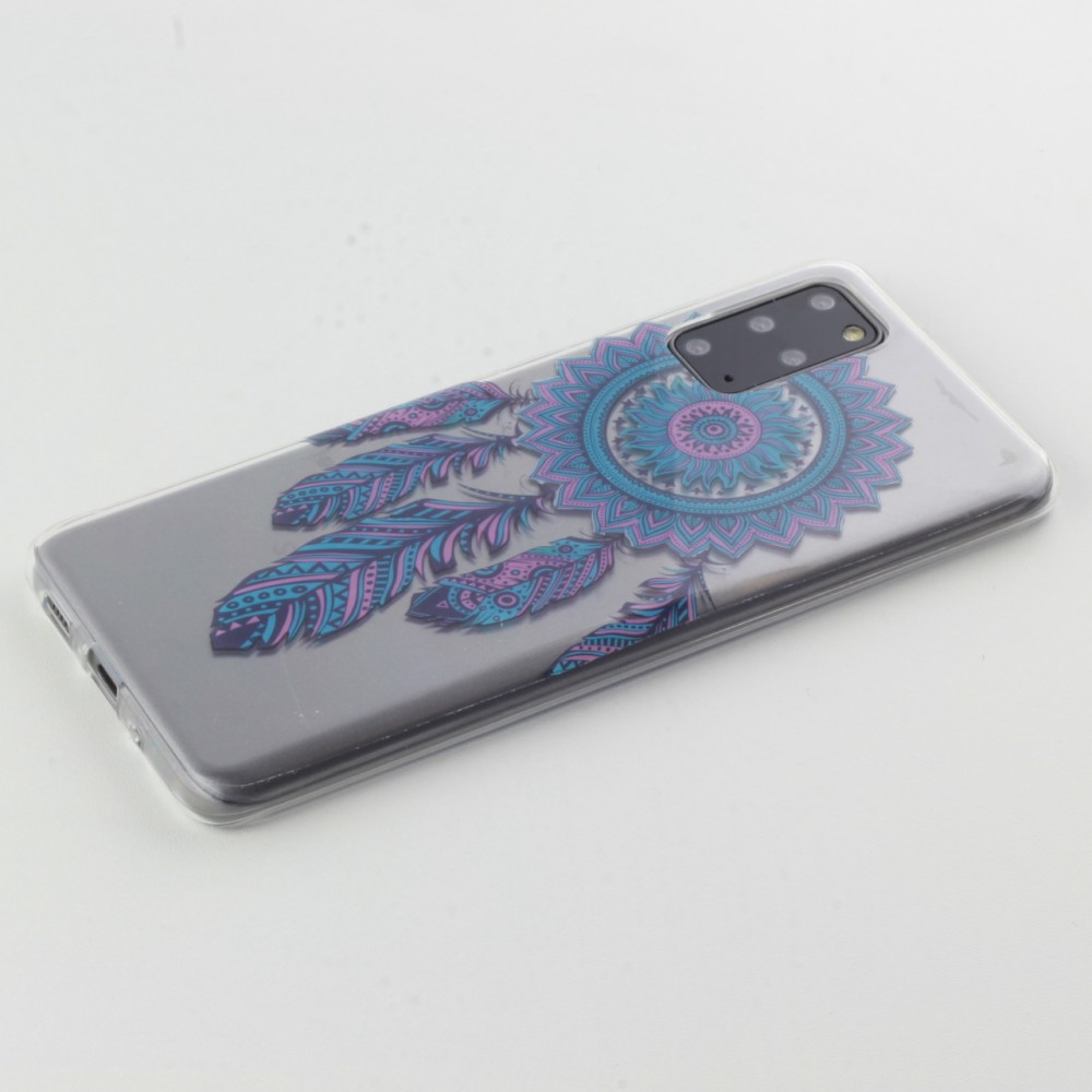 Coque Samsung Galaxy S20+ - Gel Dreamcatcher plumes