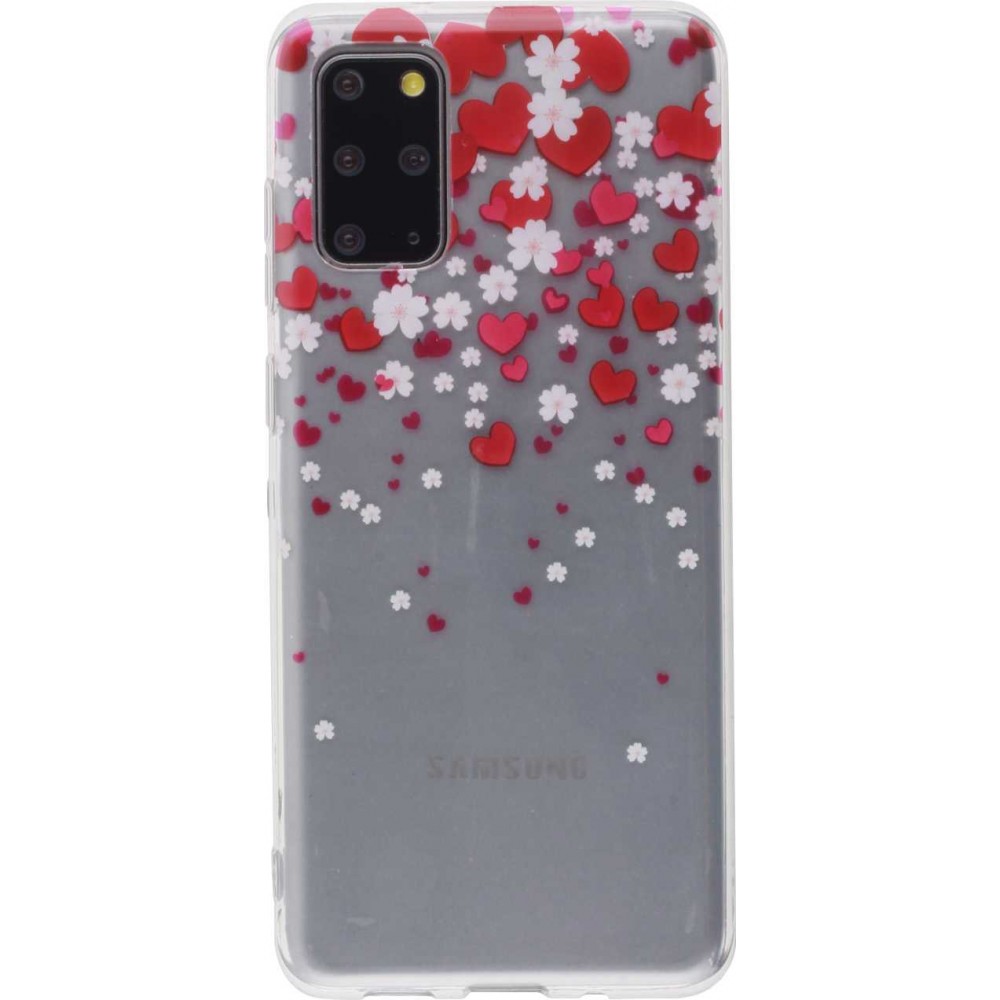 Coque Samsung Galaxy S20+ - Gel coeurs