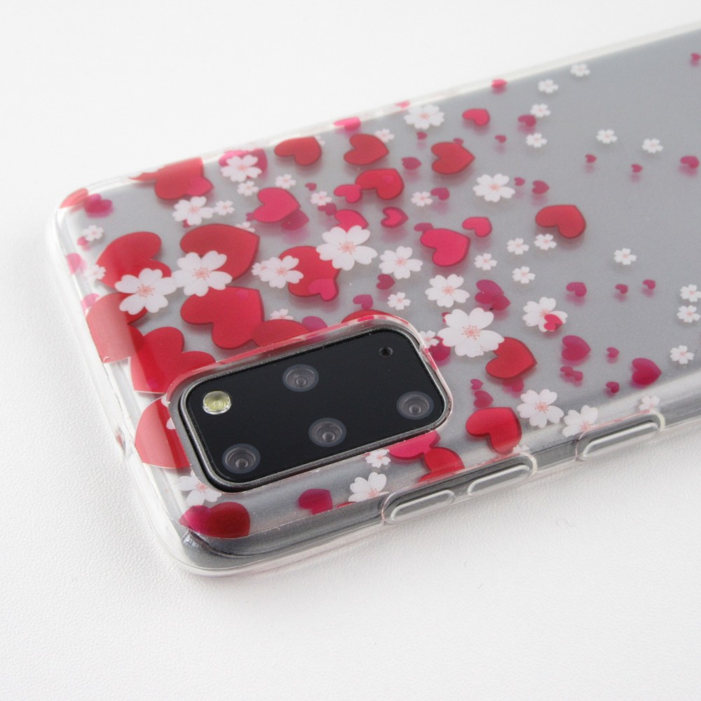 Coque Samsung Galaxy S20+ - Gel coeurs