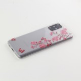 Coque Samsung Galaxy S20+ - Gel fleurs papillon