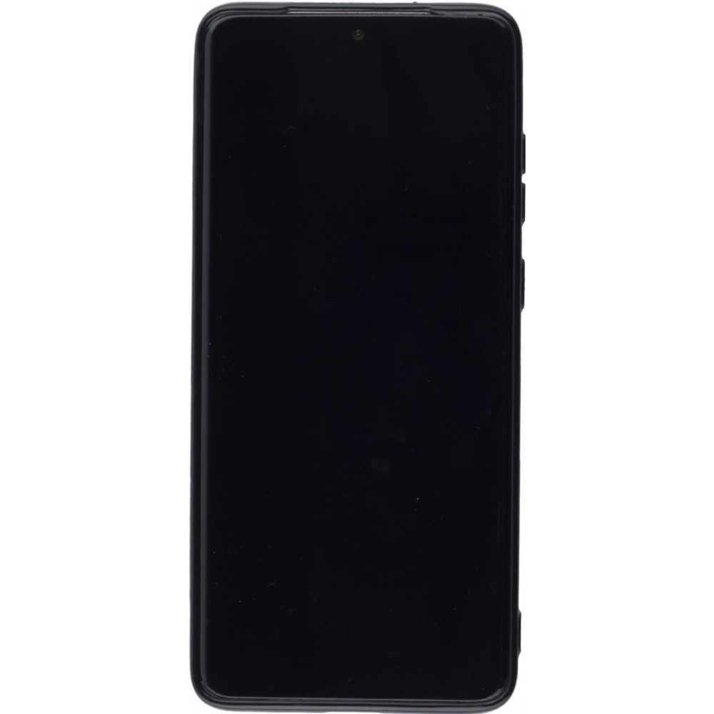 Hülle Samsung Galaxy S20 Ultra - Gummi - Schwarz