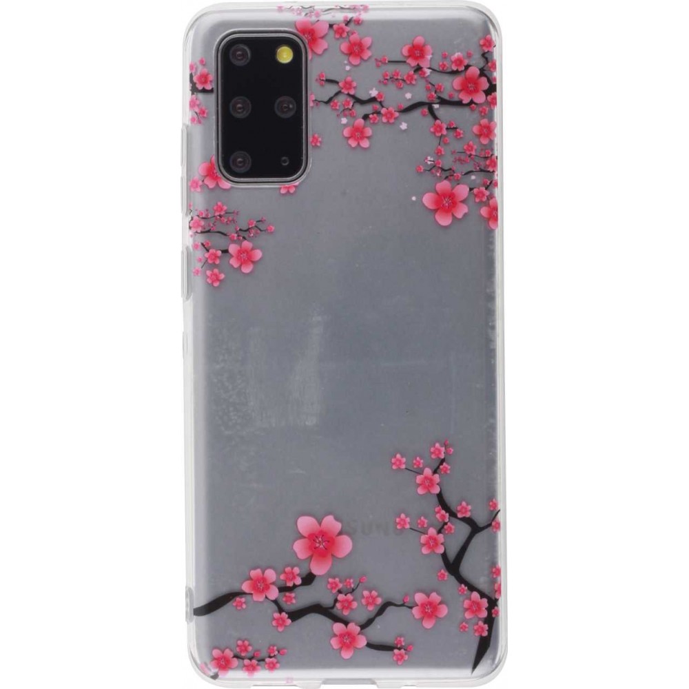 Coque Samsung Galaxy S20 - Gel petites fleurs